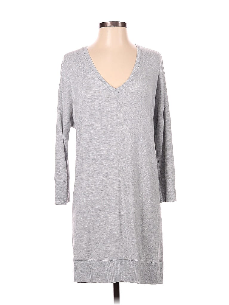 Pre-owned Express One Eleven Casual Dress In Gray