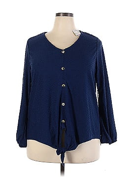 New York Laundry Long Sleeve Blouse (view 1)