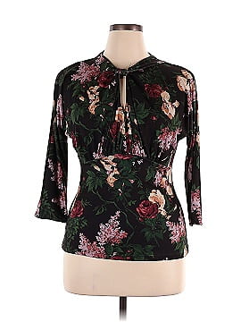 Laura Byrnes California Long Sleeve Blouse (view 1)