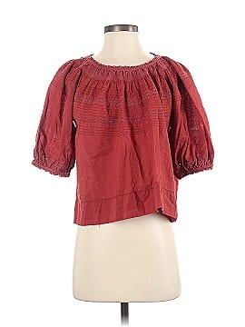 The Great. Short Sleeve Blouse (view 1)
