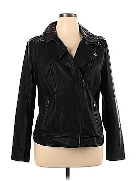 Sebby Faux Leather Jacket (view 1)
