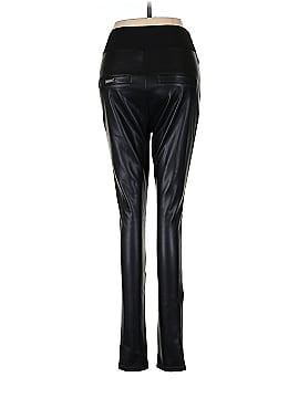 MANIERE DE VOiR Faux Leather Pants (view 2)