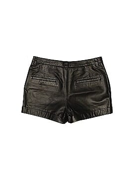 Barneys New York Faux Leather Shorts (view 2)