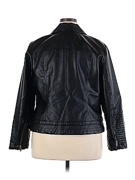 Ava & Viv Faux Leather Jacket (view 2)