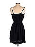 Banana Republic 100% Polyester Solid Black Casual Dress Size 0 - photo 2