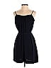 Banana Republic 100% Polyester Solid Black Casual Dress Size 0 - photo 1