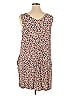 24/7 Maurices Tortoise Animal Print Leopard Print Brown Casual Dress Size XL - photo 2