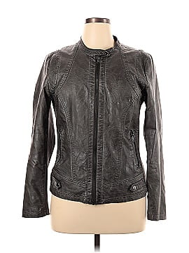 Sebby Faux Leather Jacket (view 1)