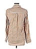 J.Crew Factory Store 100% Cotton Houndstooth Checkered-gingham Brown Long Sleeve Button-Down Shirt Size M - photo 2