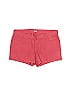Old Navy 100% Cotton Solid Hearts Red Khaki Shorts Size 16 - photo 1