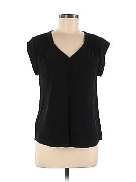 Collective Concepts Short Sleeve Silk Top (view 1)