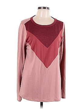 Pink Clover Long Sleeve T-Shirt (view 1)