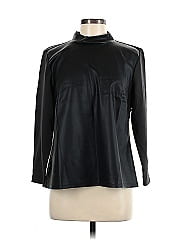 Ann Taylor Factory Faux Leather Top