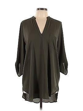 Lush 3/4 Sleeve Blouse (view 1)