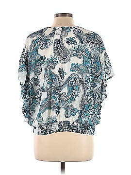 Express Outlet Short Sleeve Blouse (view 2)