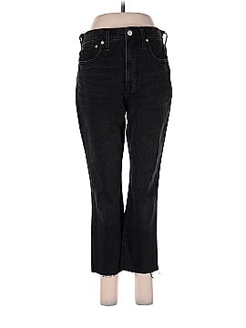 Madewell Petite Slim Demi-Boot Jeans in Barnsbury Wash (view 1)