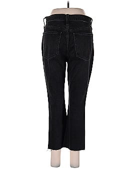 Madewell Petite Slim Demi-Boot Jeans in Barnsbury Wash (view 2)