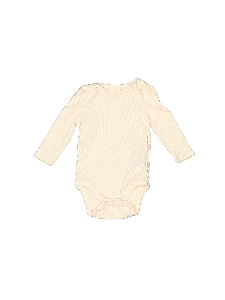 Click to view more detailed imagery on our partner's website Pre-owned Baby Gap Babies' Long Sleeve Onesie In White