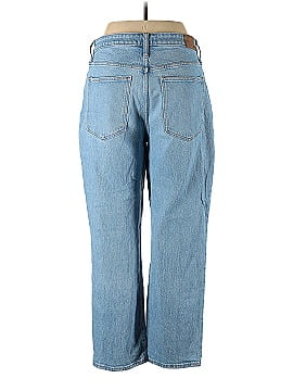 Madewell The Curvy Perfect Vintage Straight Jean in Ferman Wash (view 2)