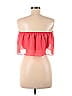 Unbranded 100% Polyester Red Tube Top Size M - photo 2