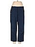 Banana Republic Jacquard Tweed Chevron-herringbone Brocade Blue Dress Pants Size 8 (Petite) - photo 1
