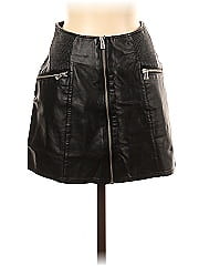 Pull&Bear Faux Leather Skirt