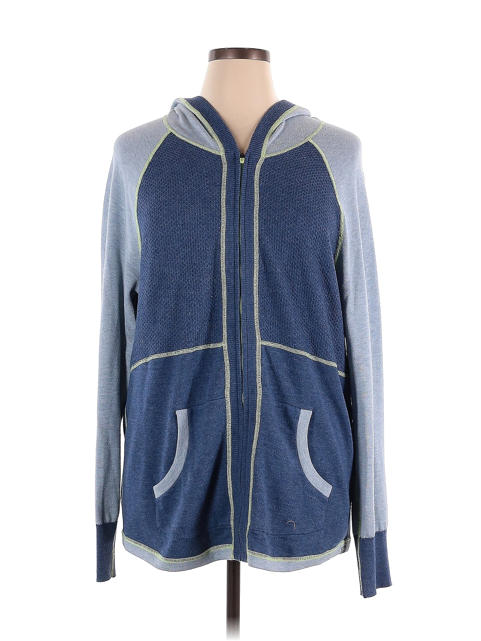 Veste Femme Eddie Bauer – Bleue, Taille L, Polyester