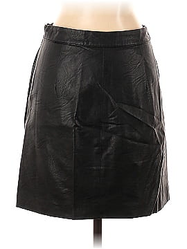Topshop Leather Skirt (view 2)