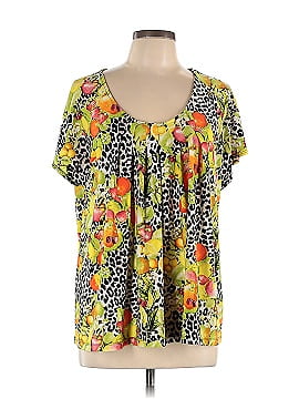 Attitudes by Renee Short Sleeve Blouse (view 1)