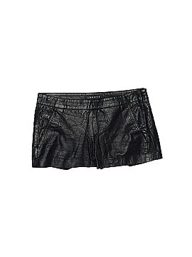 Theory Leather Shorts (view 1)