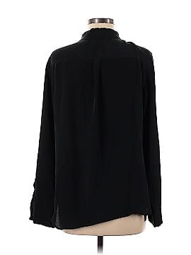 TWO by Vince Camuto Long Sleeve Silk Top (view 2)
