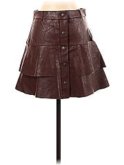 Haute Monde Faux Leather Skirt