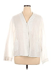 Jones New York Collection Long Sleeve Button Down Shirt