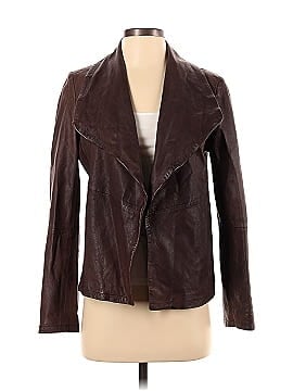 Eileen Fisher Leather Jacket (view 1)