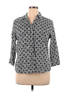 Allison Daley 3/4 Sleeve Button-Down Shirt (view 1)