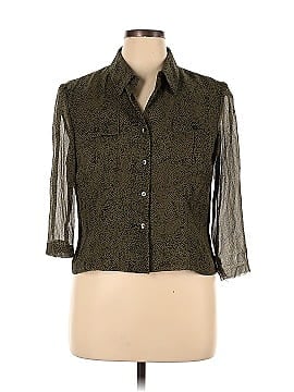 Cynthia Howie for Maggy Boutique Short Sleeve Silk Top (view 1)