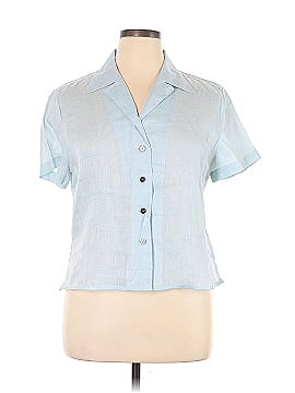 Linda Allard Ellen Tracy Short Sleeve Button-Down Shirt (view 1)