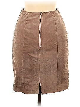Chia Leather Skirt (view 2)