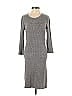 Enza Costa Marled Gray Casual Dress Size S - photo 1