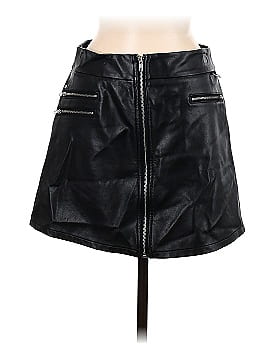 Asher Faux Leather Skirt (view 1)