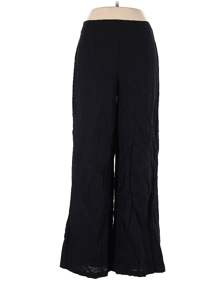 SNDYS. Black Linen Pants Size 8 - photo 1