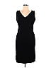 MM. LaFleur Solid Black Casual Dress Size 16 - photo 1