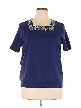 Ultra Soft Short Sleeve Blouse (view 1)