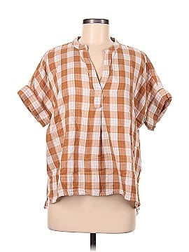 Madewell Lakeline Popover Shirt in Double-Faced Gingham (view 1)