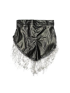 Akira Faux Leather Shorts (view 2)