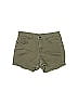 Aeropostale Solid Green Denim Shorts Size 8 - photo 1