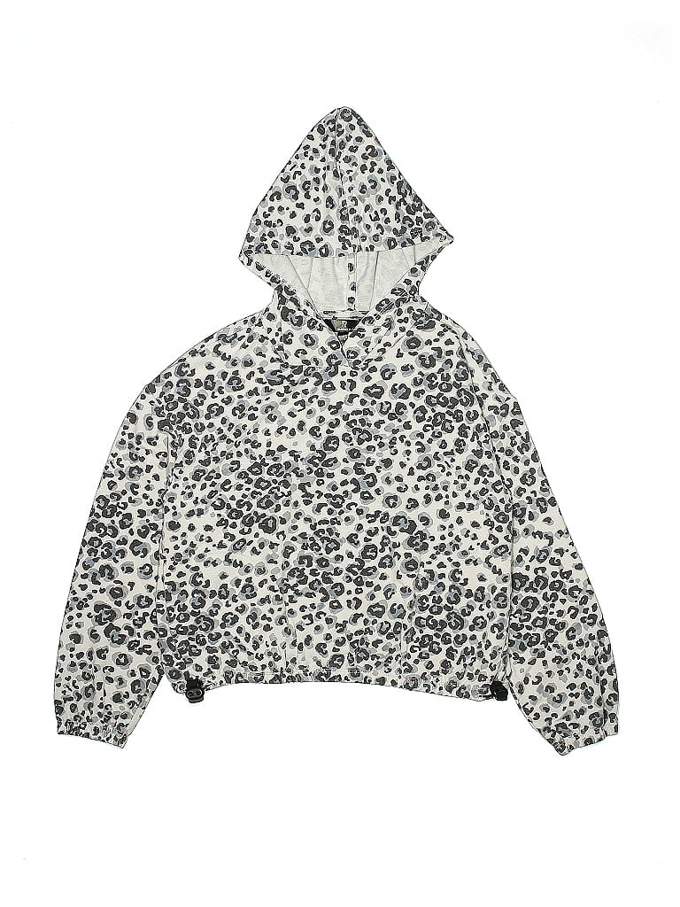 Click to view more detailed imagery on our partner's website Pre-owned Runway Kids' Pullover Hoodie In Silver