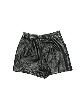 an original MILLY of New York Faux Leather Shorts (view 2)