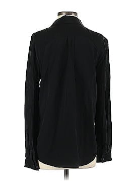 Stockholm Atelier X Other Stories Long Sleeve Silk Top (view 2)