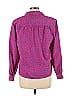 Country Sophisticates Hearts Polka Dots Pink Long Sleeve Blouse Size 10 - photo 2